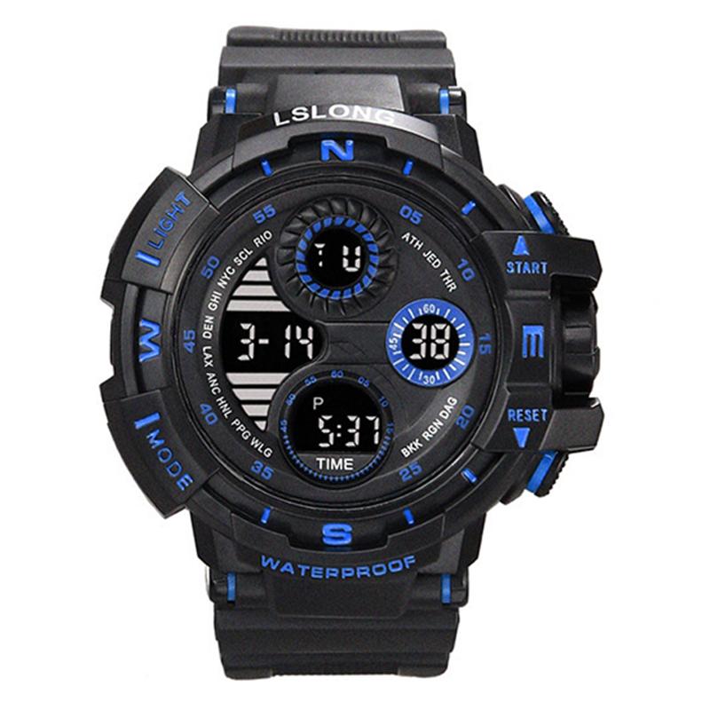 Military Digital Watch for Men Outdoor Men's Sports Watches Clock Waterproof Luminous Chronograph Student Electronic Wristwatch