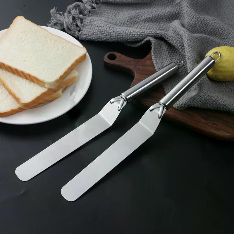 6/8/10 Inch Stainless Steel Cream Icing Frosting Spatula For Cake DIY Cake Decorating Tools Utensils Accessories Baking Tools