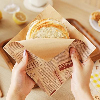 Square Sandwich Paper Hygienic Versatile Eco-friendly Popular Choice Durable Innovative Design Keep Your Food Fresh Food Toast