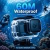 Wodoodporne Etui Nurkowe 60m Podwodne Obudowa do GoPro MISSION 1 1Pro Przeciwmgielna Przezroczysta Soczewka Ochronna Akcesorium do Vloga