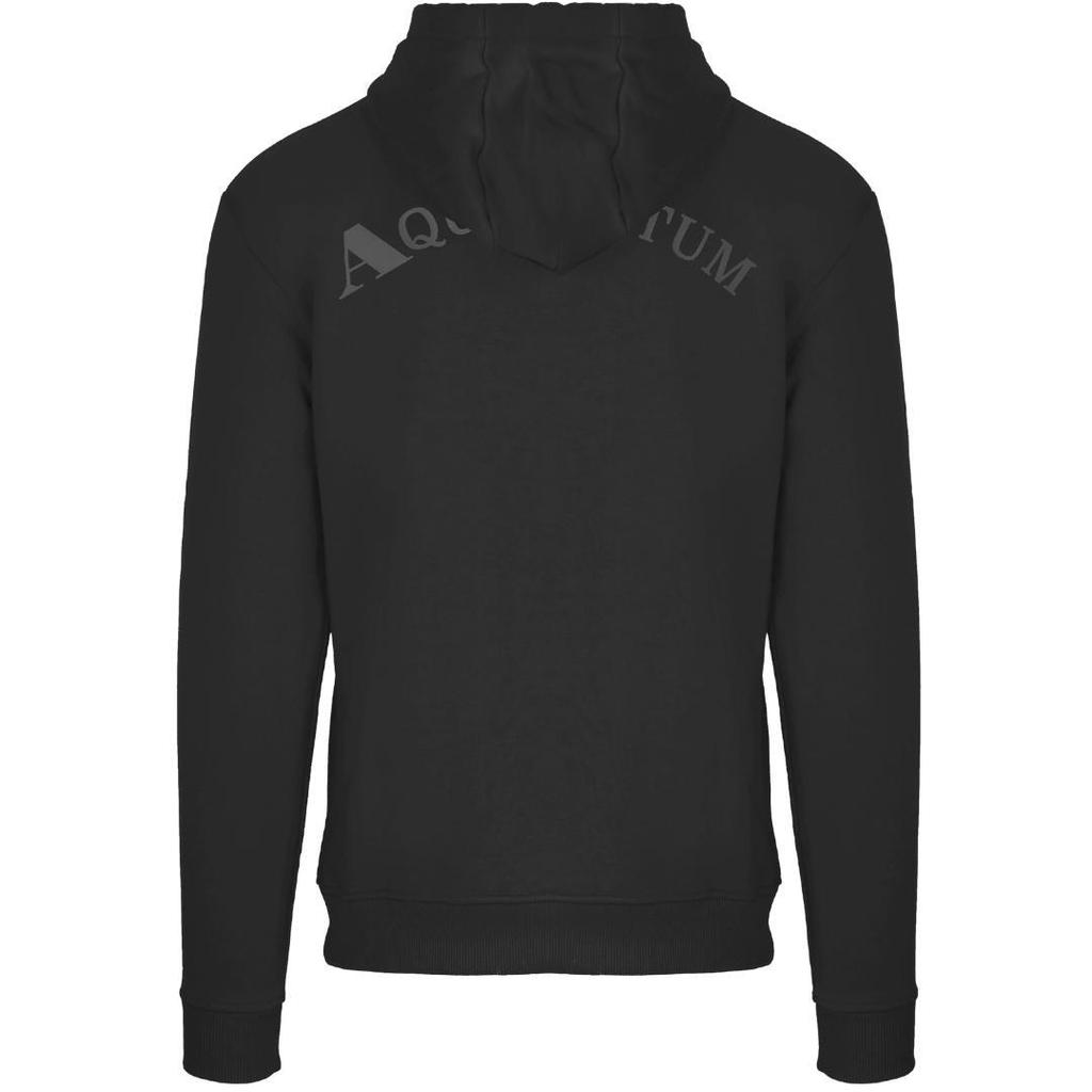 Aquascutum Mens AQ 1851 Patch Logo Hoodie