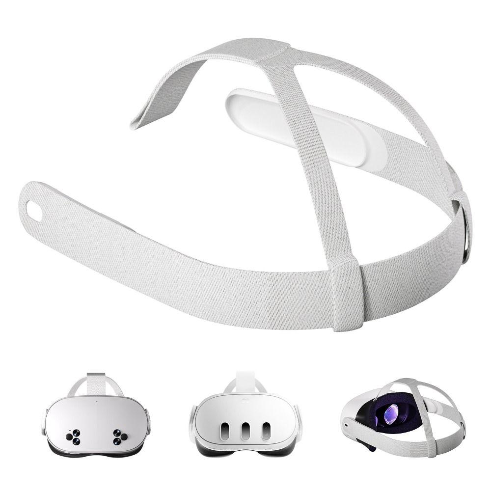 Cinghia di Supporto Fissa Elastica Fascia Regolabile per Cuffie VR Cinturino di Ricambio per Meta Quest 3/3s