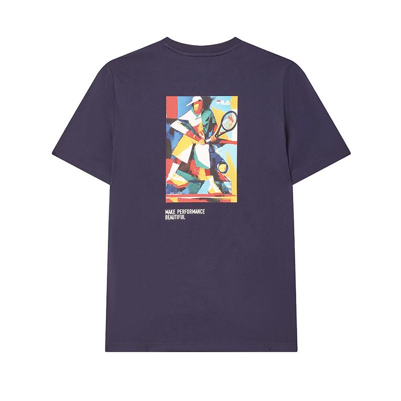 

New FILA Knitwear Men s Deep Ship Blue F11M439116FNV 165/88A/S