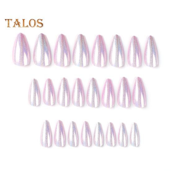 

1 комплект, женский художественный набор, накладные ногти фиолетового цвета, гелевые накладные ногти, короткие носимые накладные ногти, французские искусственные кончики, аксессуары для маникюра своими руками фиолетовый