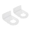2PCS Basket  Holder Wall Mount Acrylic Clear Base  Wall Storage Stand Display Rack for Small  S