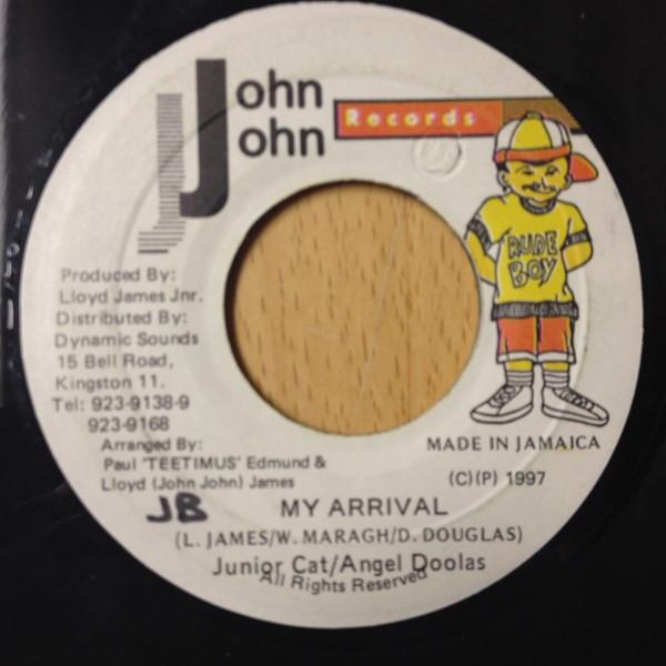 

7inch Record JUNIOR CAT, ANGEL DOOLAS - My Arrival NONE John John Recor 1997 Jamaica Reggae, Ska & Dub Used