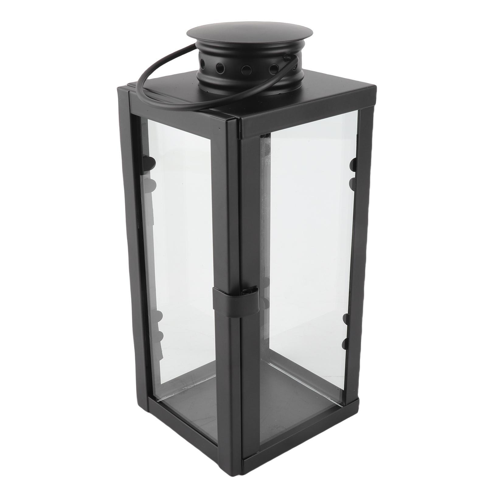 Железный фонарь-светильник Винтажный Декоративный Металлический Подвесной подсвечник для Гостиной Двора