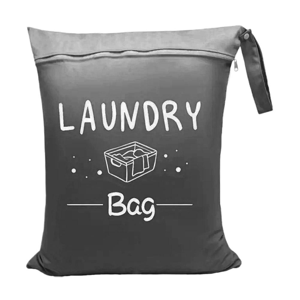 

Multiple colors available, multifunctional travel storage | Polyester laundry storage bag, zipper closure, portable and foldable