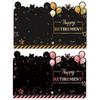 Creative Jumbo Retirement Card 24.8 X 16 Inch Giant Guest Book  Party Supplies