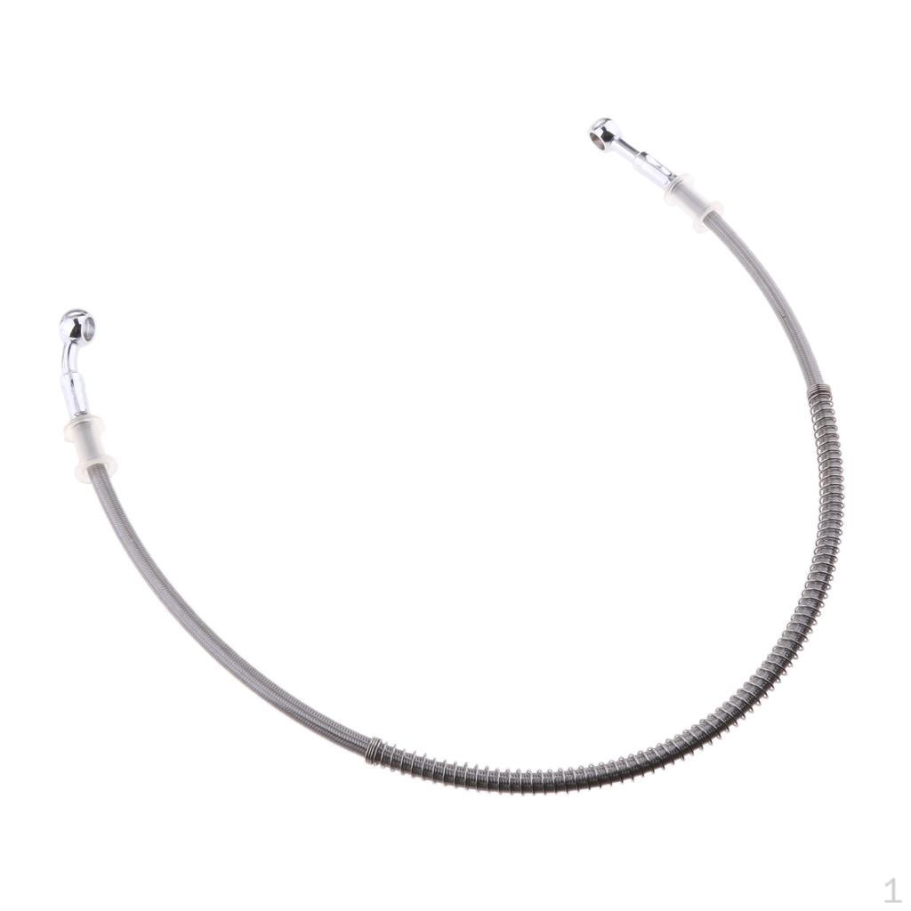 Motorcycle Brake Oil Hose High Pressure - Silver