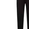 Emporio Armani Letter Print Cuffed Knit Joggers Men bottoms Black 3RPP98-PJ05Z-1200