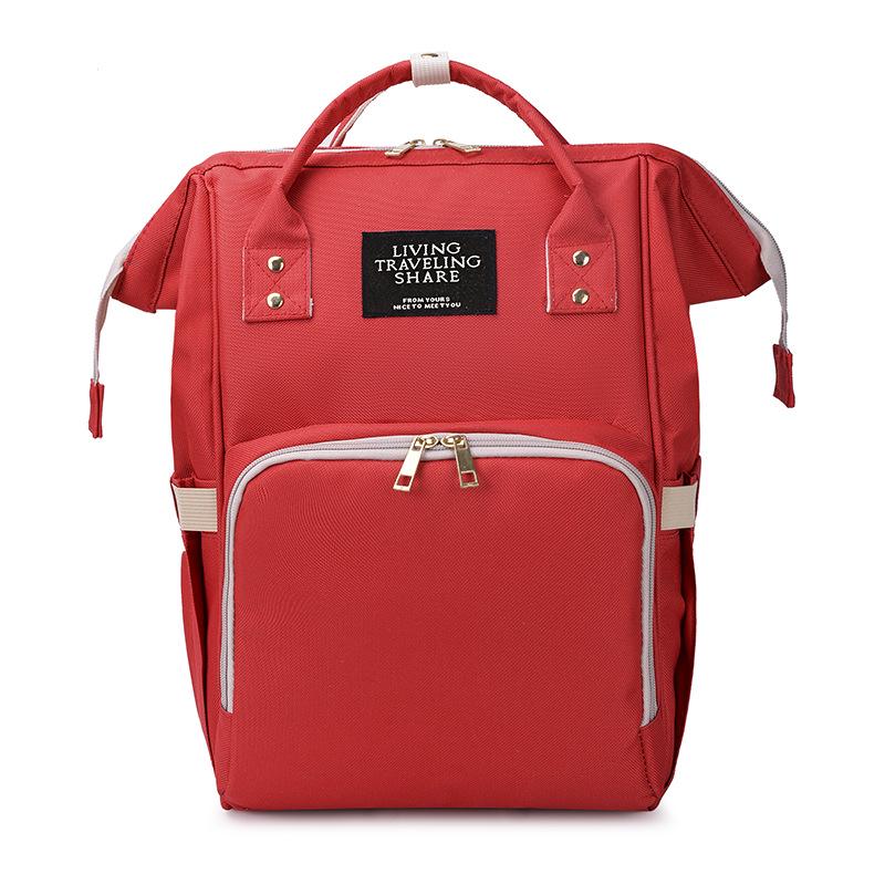 2025 Stylish Mommy Backpack: Large Capacity Travel Bag for Young Moms