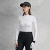 Fila Golf Series Simple Fashion Casual Sports Golf Versatile Comfortable Elegant Slim Fit Knitted Long Sleeve Sweater Women Sweater A11W615407FWT