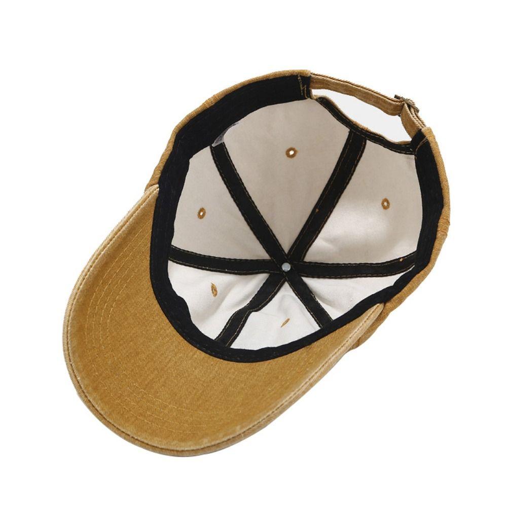 Adjustable Embroidery Baseball Caps Letters C Sunscreen Hats Man Women Outdoor Sports
