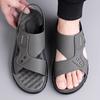 Summer beach shoes, sandals, waterproof and non-slip soft soles, daily casual shoes, men's dual-purpose cool slippers, one piece 2025