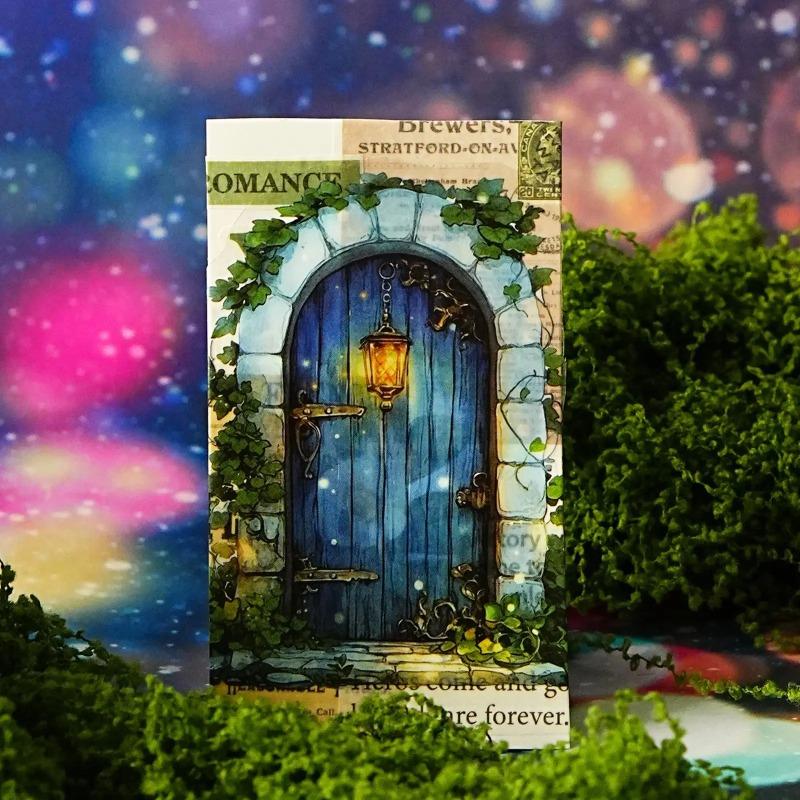 20 pçs/lote Kawaii Adesivos de Scrapbook História de Luz e Sombra DIY Jornaling Suprimentos de Scrapbooking Adesivo de Papelaria Decorativa