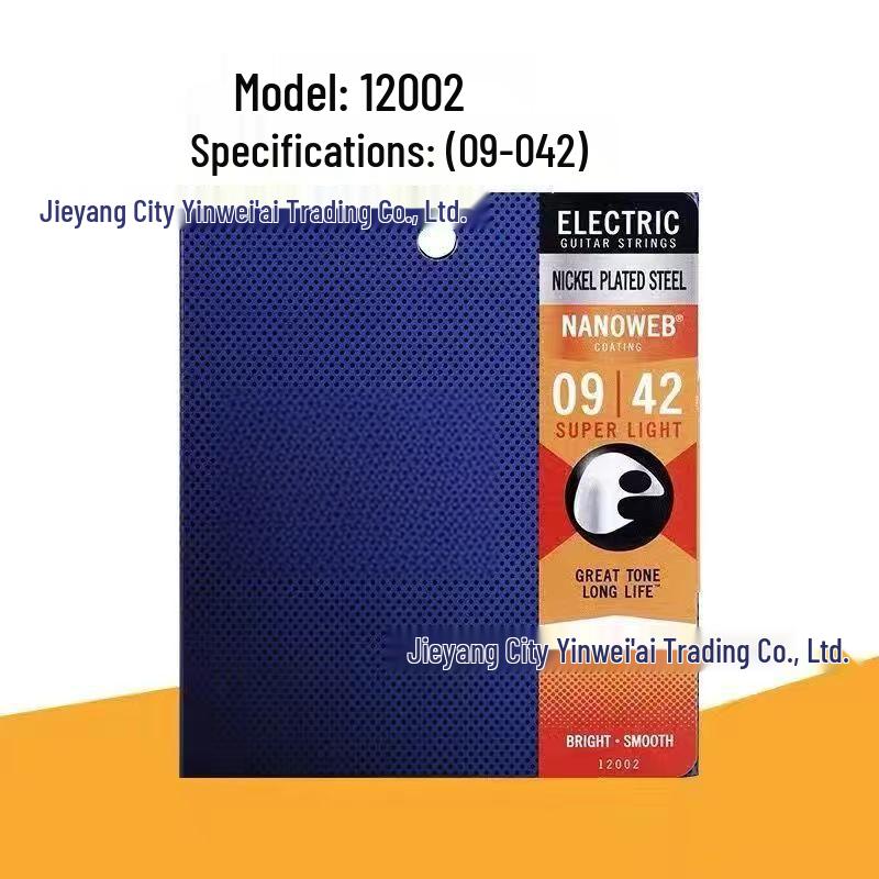 Yilikes Guitar Strings: Models 11002, 11027, 11052, 16002, 16027, 16052