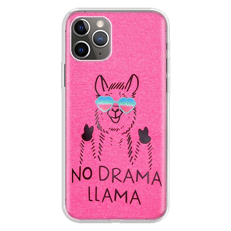 Lama Llama Alpacas For iPhone 17 Air 16 15 14 Plus 13 Mini 12 11 Pro Max Phone Case 16E 7 Print 8 SE Fundas Cover Soft Coque 16