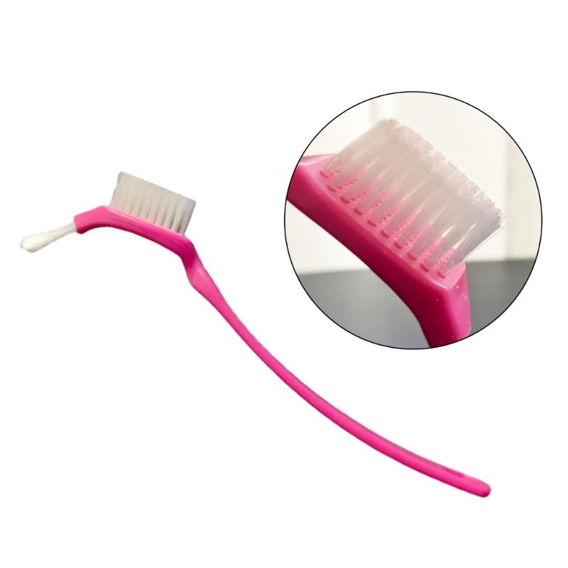 Compacts Cleaning Tool Short Handle Scrubbing Brush for TM5/6 Cutter Head Brush Washing Tool Scrubbing Narrow Gaps