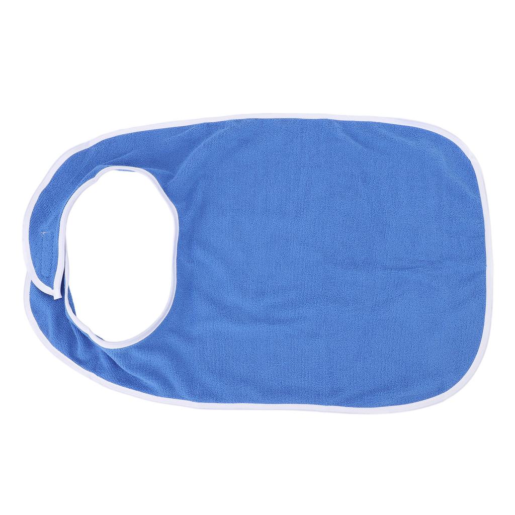 Adult Bib   Hook and   Machine Washable Senior Dining Clothing Protector for Eating Nursing Homes