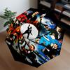 James Bond Movie Collage Umbrella 8-Frame for Travel, Camping, Casual Lightweight Portable Umbrella, Essential for Every Family Holidays Gift