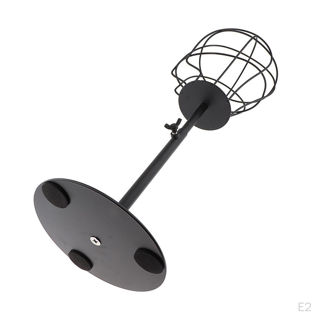 Stable Metal Wire Display Manikin Head for Baseball Fedora Toupee - Premium Iron Materials,