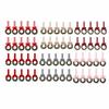 5/6pcs Pine needle Christmas Mini Wreath Pendant Simulation Wreath Hanging Ornaments  Party