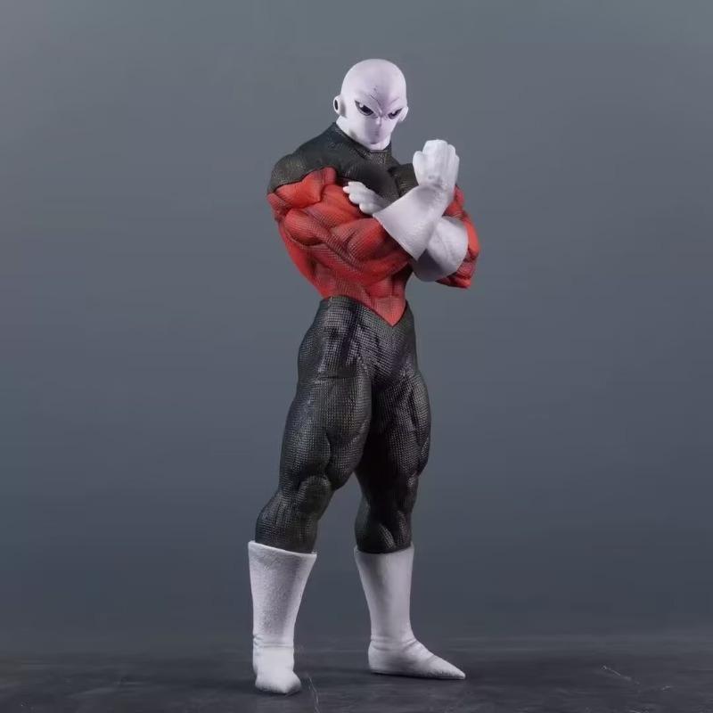 Anime Dragon Ball Z Full Power Jiren Doll Three Hands Interchangeable 25cm Statue Figure PVC Collectible Model Toy Ornament