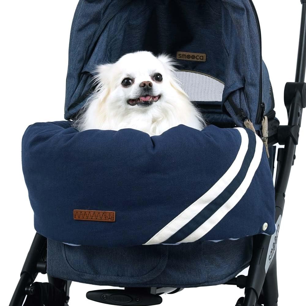 

Подушка для тележки для питомцев Pet Paradise с подбородником для колясок Line Cart Pet Paradise 74 магазина под прямым управлением в Японии по состоянию на август Отдых, Стираемая, [Темно-синий]