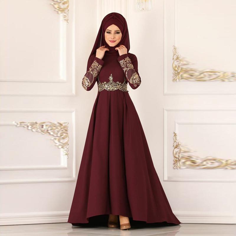 strapless open back dress Luxury Dubai Muslim Red Mermaid Black Evening Dress with Cape Sleeves –  SERENE HILL main image 1