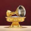 Buddhist Manza Protection Dharma CupTantric Alloy Handicraft, Tibetan Tribute, Gilt Buddhism Plate, Home Gift, Indoor Decorative