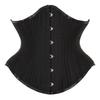 Women S Double Steel Boned Court Style Waist Cincher Belt