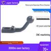 Aluminum Alloy Bent Ball Head Phone Holder for Motorcycle Rearview Mirror