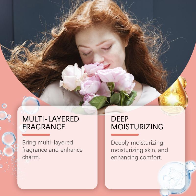Body Fragrance Spray Long-lasting Fresh Fragrance with Soft Tone Stay Fragrance Multi-layered Light Elegant Perfume Spray