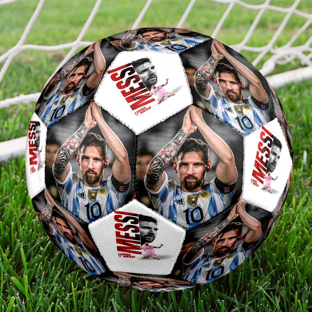 Messi 10 Number Argentina Soccer Champion Size 5 Soccer Ball Machinestitched Indooroutdoor Training And Matches Unique Gift For Soccer Lovers