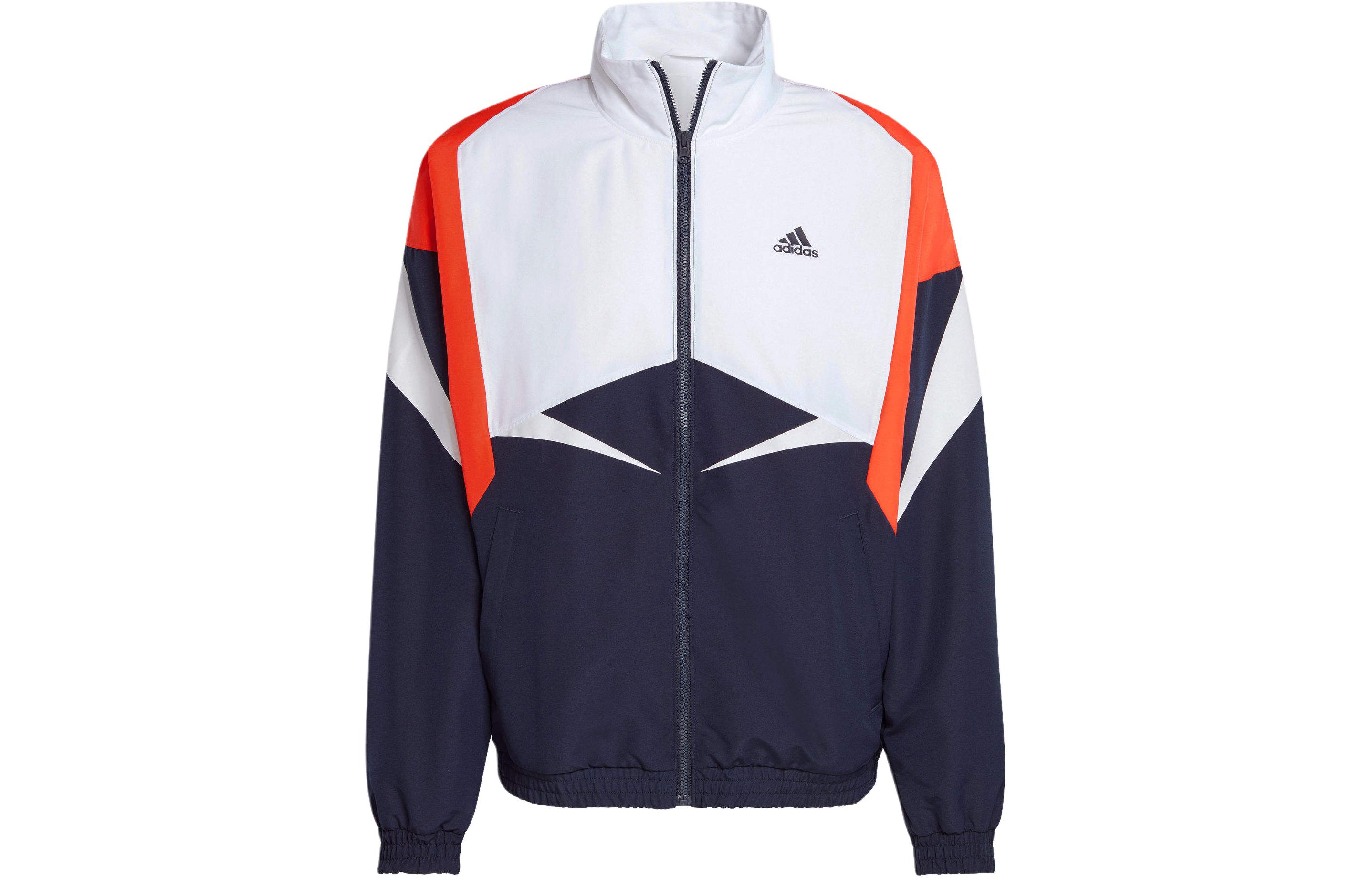 Adidas COLORBLOCK Sport Performance Jackets & Coats Men s Blue Black IB4307 M