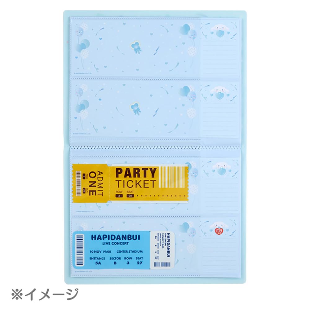 Sanrio Pocket File Enjoy Idol Cinnamoroll 20 X 28 X 2 Cm Character 353922 SANRIO - (Cinnamon)