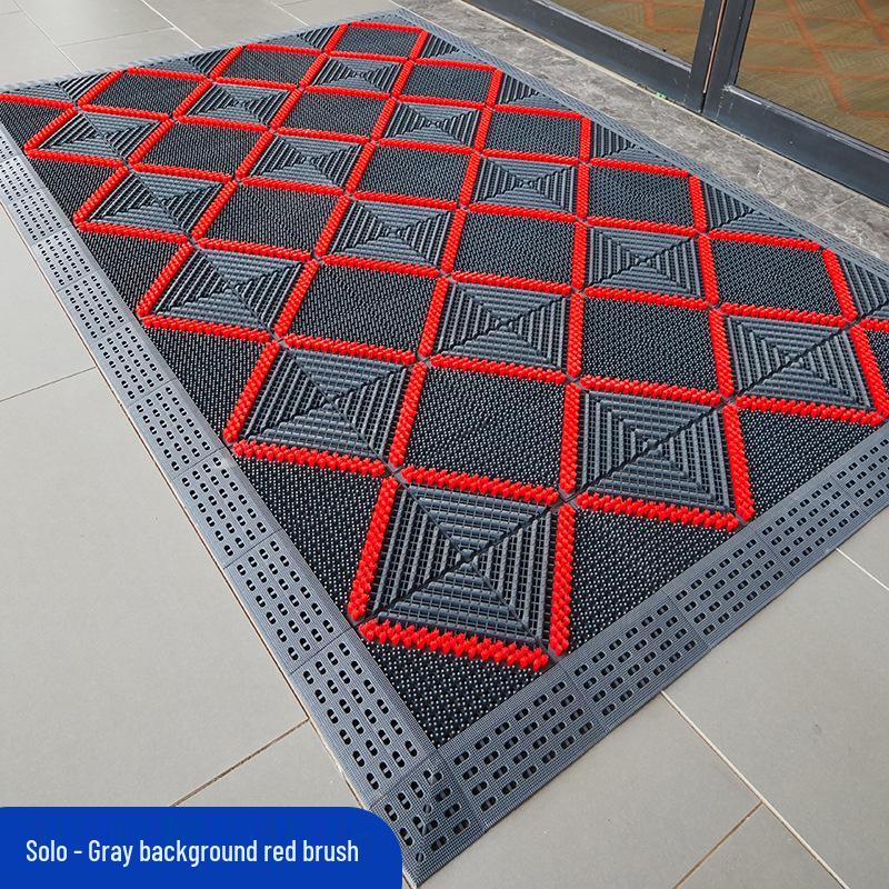 Waterproof Anti-Slip Dust Removal Mat – Three-in-One for Hotel Entrances & Outdoor Use