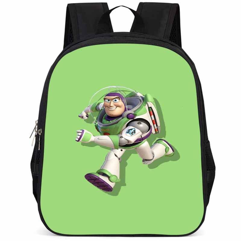 Buzz Lightyear 15-inch Large Capacity Backpack Lightweight Durable Oxford School Bag