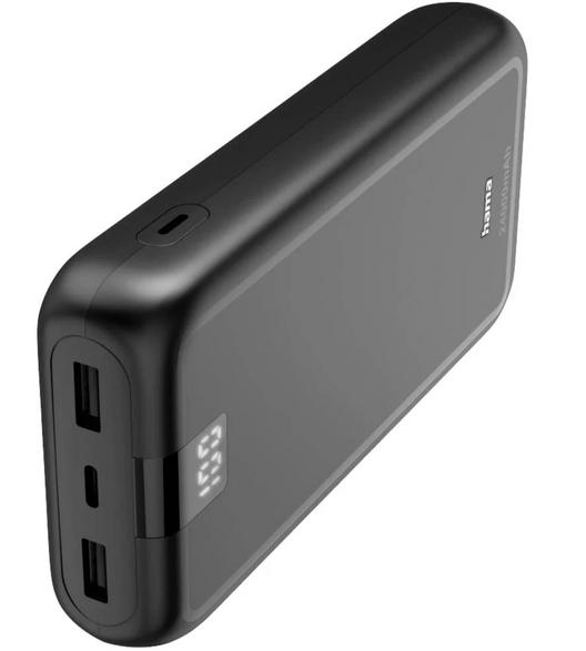 Hama power pack performance powerbank 24000 mah anthracite