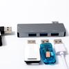 4 In 1 USB3.0 Hubs With Fast Speed Data Transfer And Aluminum Alloy Housing For Laptop Desktop PC Offices Use