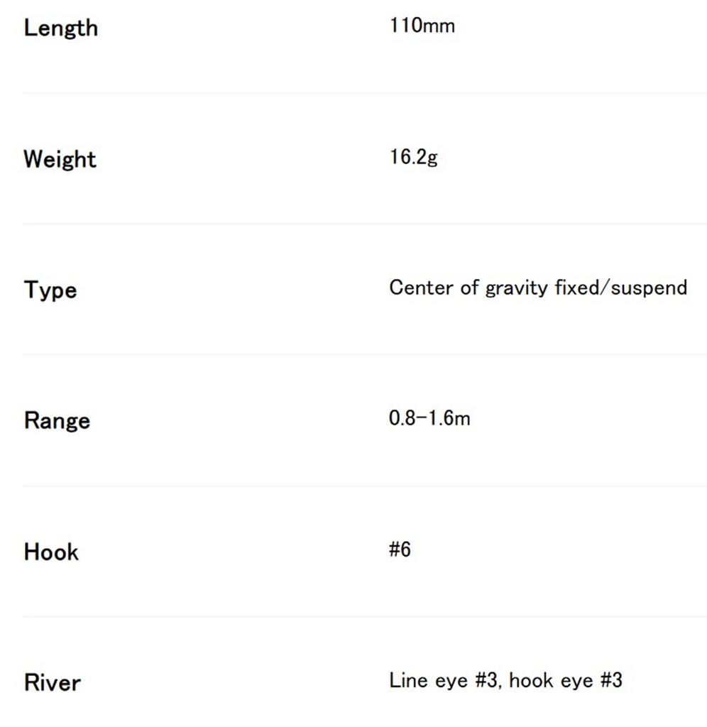 DUO Realis Jerkbait 110SP Leurre Suspending AQA0111 (3555)
