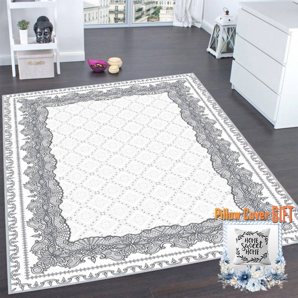 Mosimoso Home RC1591 Ковер с принтом на подошве в горошек