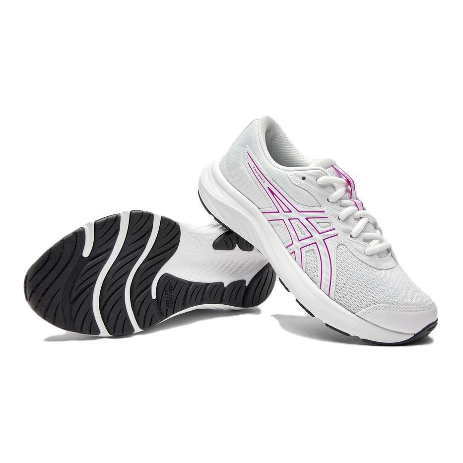 Asics CONTEND 9 Low Top Kids' Running Shoes White Purple - 1014A337-101