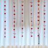 Wedding Pull Flower Curtain: Hanging Decoration for Bride & Groom's Room, Living Room, and Door. Perfect for New House or Wedding Arrangement.