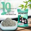Natural Mineral Cat Litter, 20 Lbs, Low Dust, Activated Carbon, Deodorizing, Formaldehyde-Free Bentonite Mix.