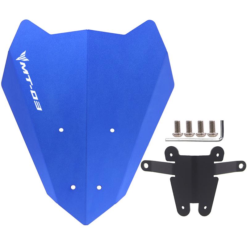 For YAMAHA MT25 MT03 2022 Windshield Windscreen Pare-brise Smoke MT-25 MT-03 Motorcycle Accessories Wind