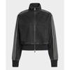 adidas Originals Firebird Full Zip Three Stripes Long Sleeve Woven Denim Jacket Women Jacket IB6917