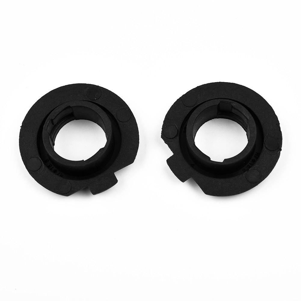 Pair H7 LED Headlight Bulb Base Adapter Socket Retainer Holder Car Accessories