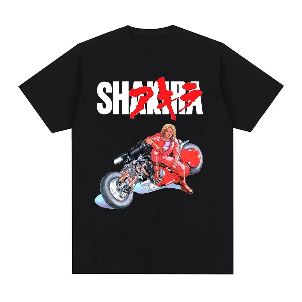 Japanese Anime Neo Tokyo Akira T Shirt Movie Science Fiction Manga Shotaro Kaneda Men Short Sleeve T Shirts 100% Cotton T-shirt